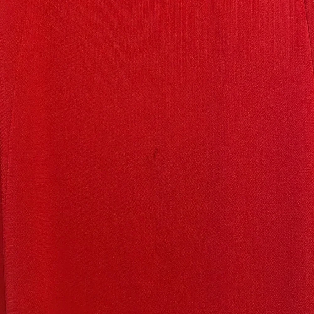 Badgley Mischka VINTAGE RED jersey gown size 8 - Picture 7 of 15